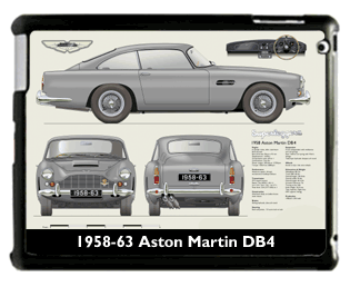 Aston Martin DB4 1958-63 Large Table Cover